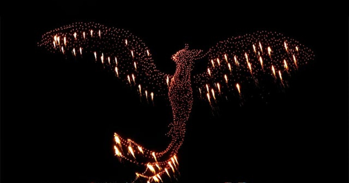 Біріккен Араб Әмірлігіндегі Жаңа жылға арналған дрон-шоу Гиннестің рекордтар кітабына енді