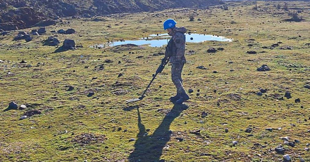 Қазақстандық саперлер 1 200-ден астам жарылғыш затты жойды