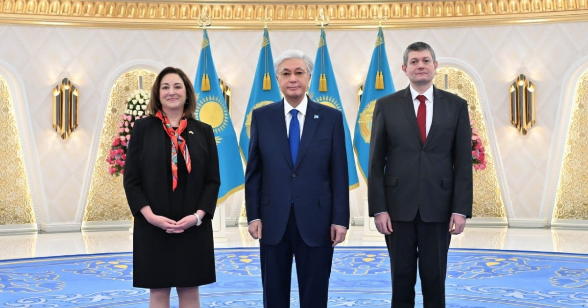 Мемлекет басшысы АҚШ пен Болгария елшілерінен сенім грамотасын қабылдады