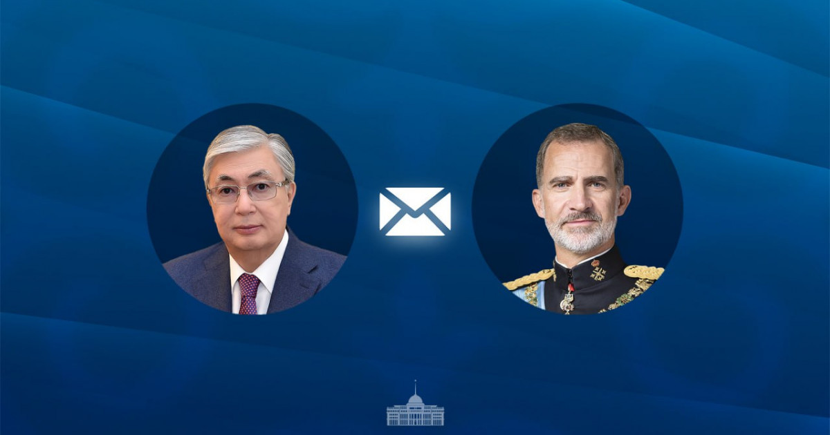 Мемлекет басшысы Испания Короліне құттықтау жолдады