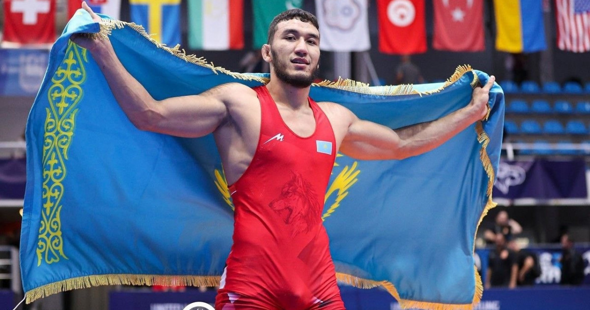 Еркін күрес шебері Ризабек Айтмұхан Бішкектегі халықаралық турнирде топ жарды