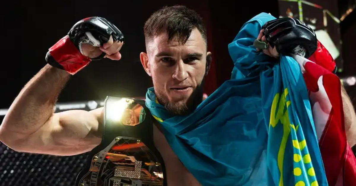 Қазақстандық спортшы UFC-дегі нокаутымен тарихи жетістікке қол жеткізді