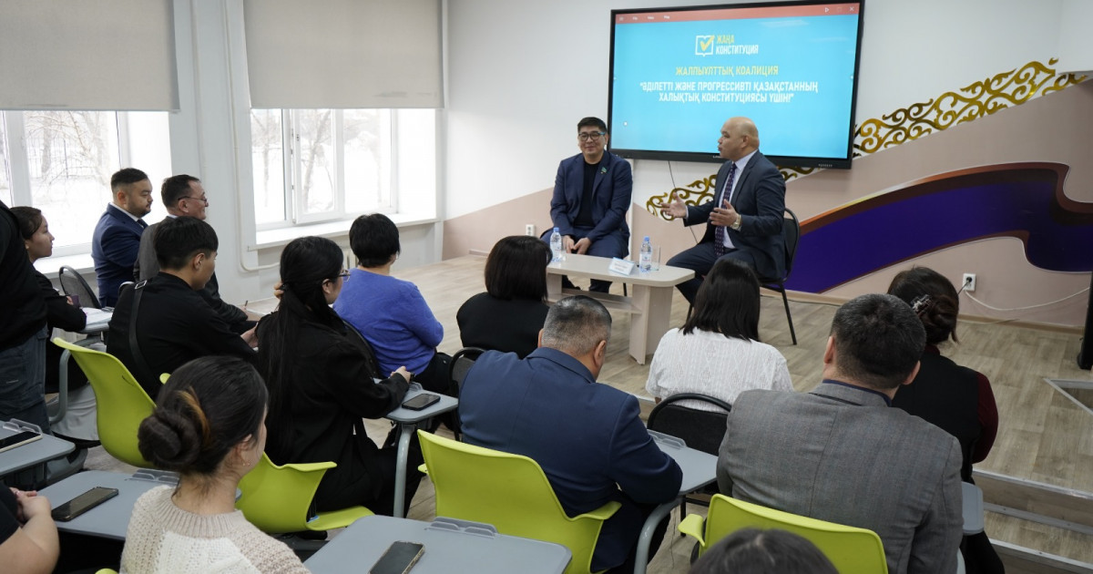 Коалиция мүшелері  Alikhan Bokeikhan University ұжымымен кездесті