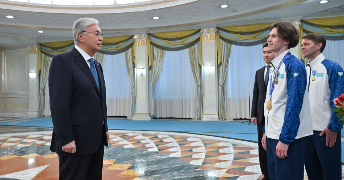 Мемлекет басшысы XXV қысқы Олимпиада ойындарының чемпионы Михаил Шайдоровты марапаттады