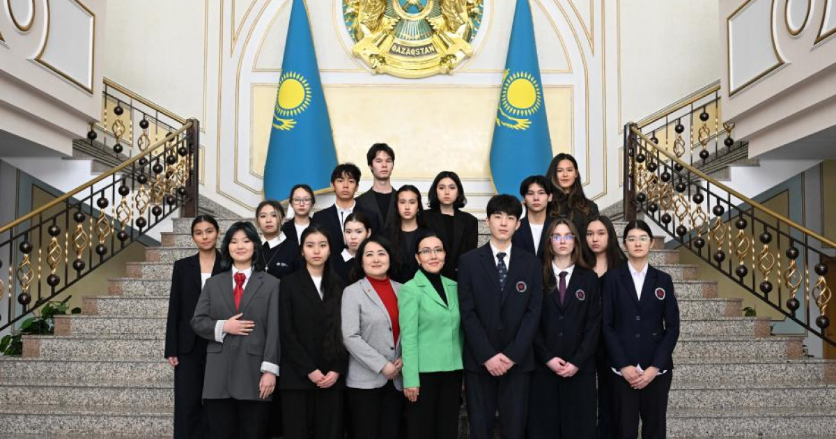 Оқушылар Сыртқы істер министрлігіне экскурсияға барды