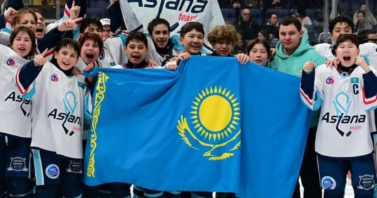 Президент Astana Team балалар хоккей командасын халықаралық турнирдегі жеңісімен құттықтады