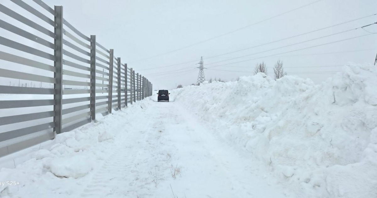 «Астана – Көкшетау» тасжолында жаңа қардан қорғау жүйесі сынақтан өтуде