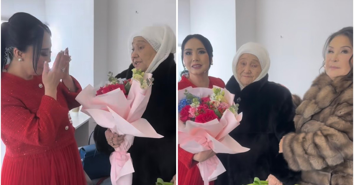 «Гүлдей жайнап жүрсін!»: Димаш Құдайбергеннің әжесі әнші Қарақат Әбілдинаның қызына ақ тілегін айтты