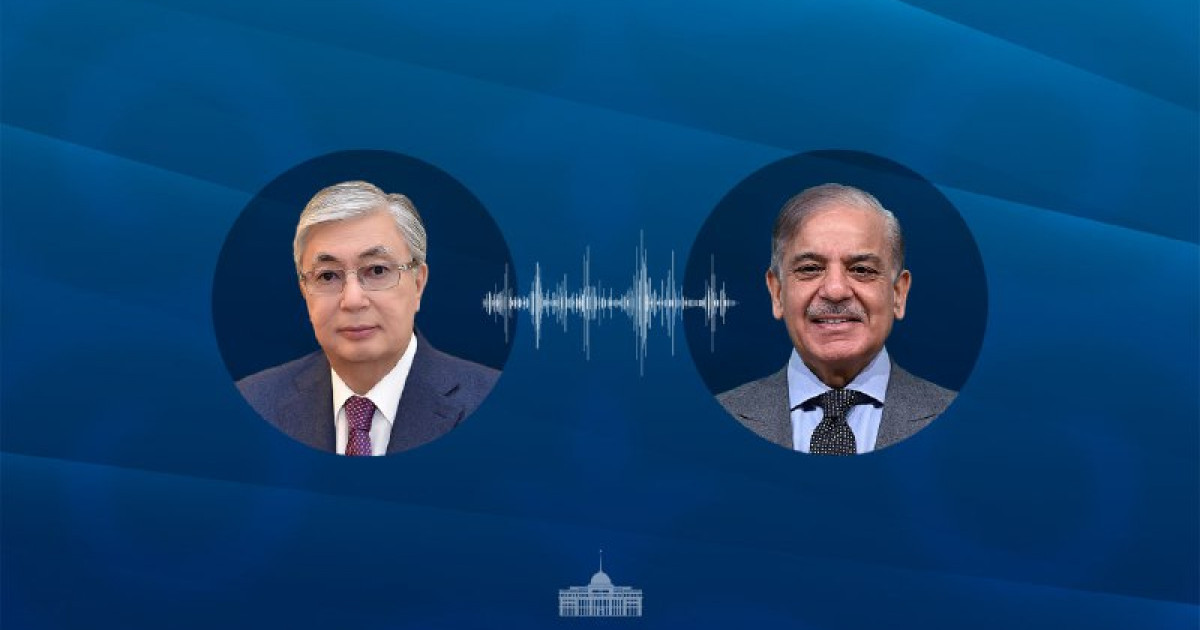 Мемлекет басшысы Пәкістан премьер-министрімен сөйлесті