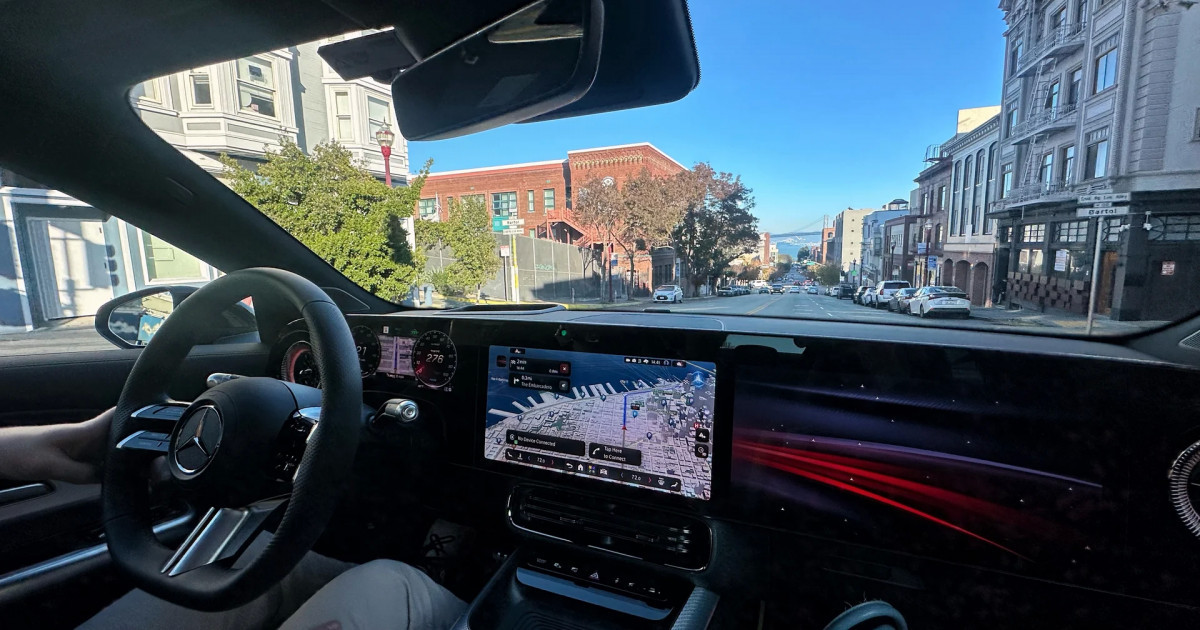 Mercedes+Nvidia: адамнан да жақсы ойлайтын автомобиль жасады