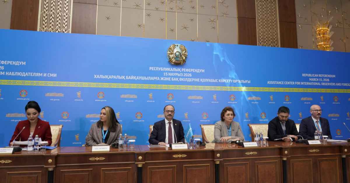 Референдум нәтижесіне әсер етуі мүмкін заңбұзушылықтар анықталған жоқ – ТүркПА байқаушылары