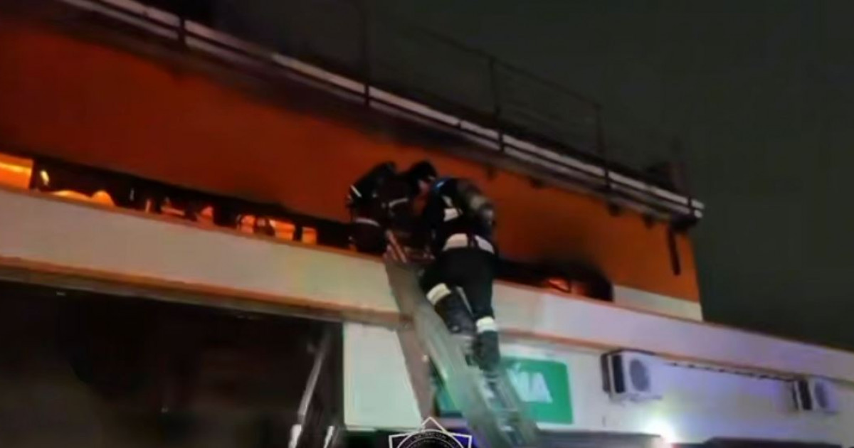 Семейде ойын-сауық орталығындағы өрт толық сөндірілді