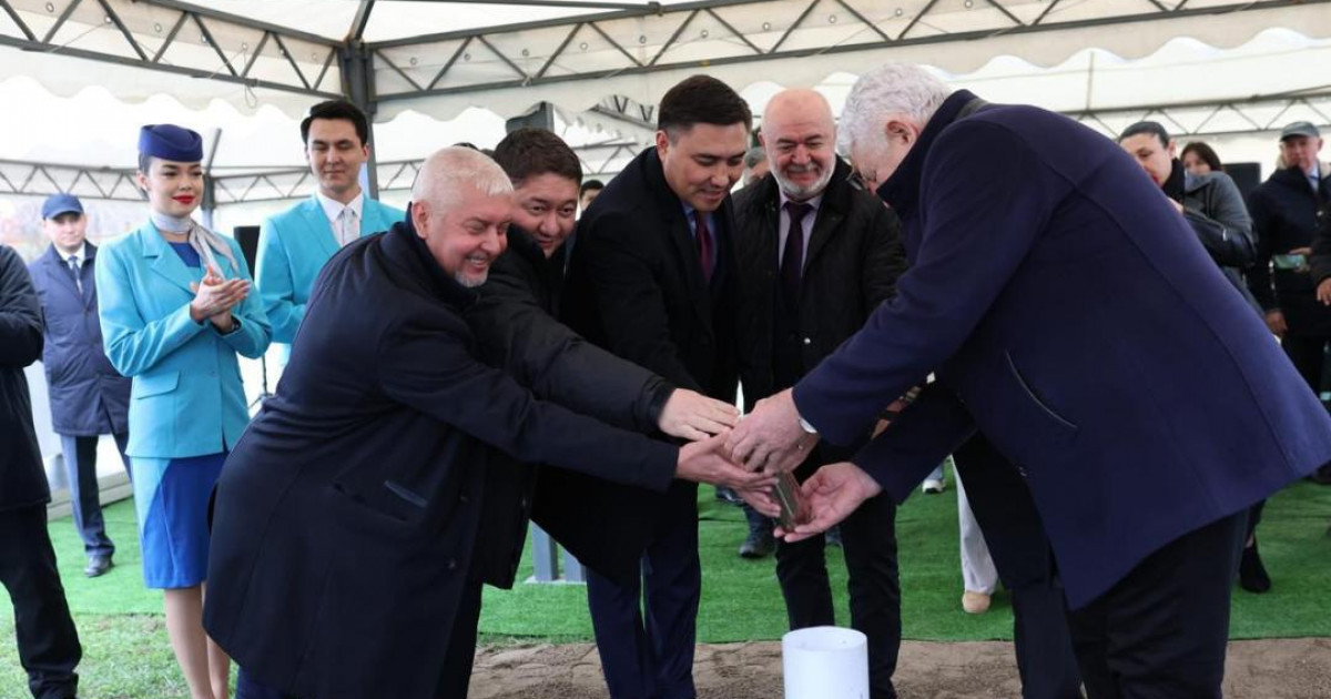 Шымкентте Орталық Азиядағы ең ірі ұшаққа техникалық қызмет көрсету орталығының құрылысы басталды