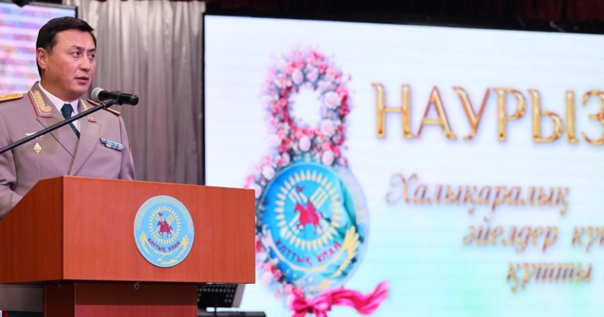 Ұлттық ұланда 8 наурыз мерекесіне арналған салтанатты іс-шара өтті