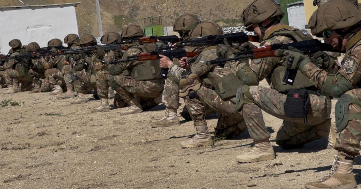 Ақтауда рота командирлерінің оқу-әдістемелік жиыны өтуде