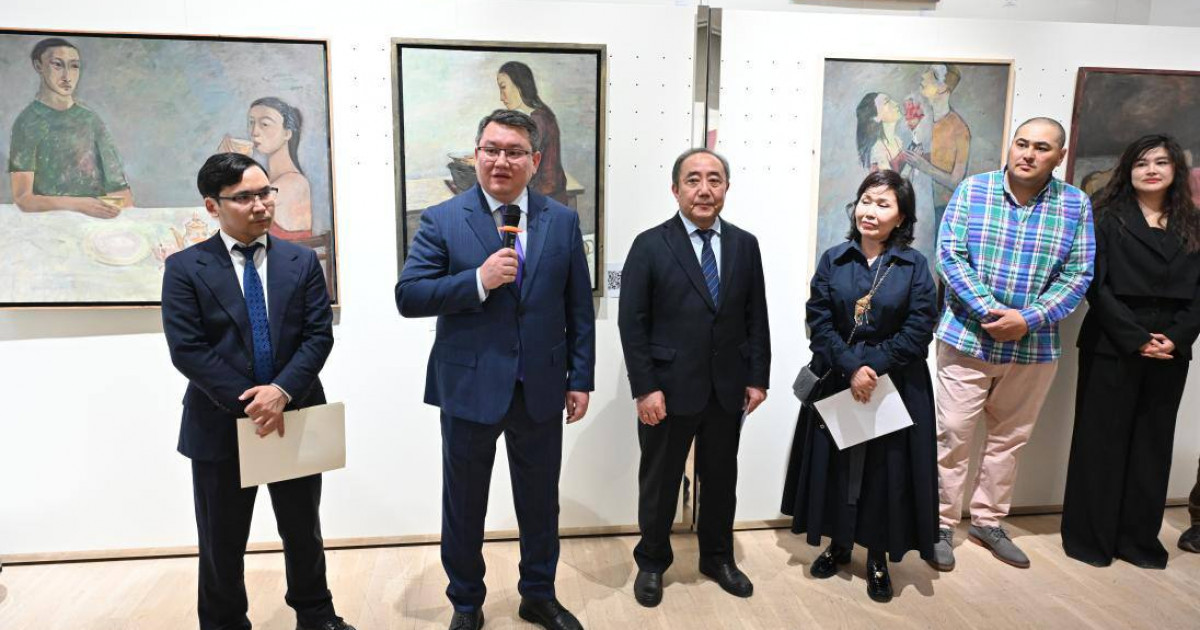 Астанада Қазақстан мен Қырғызстан суретшілерінің «Нұр шашу» атты халықаралық көрмесі ашылды