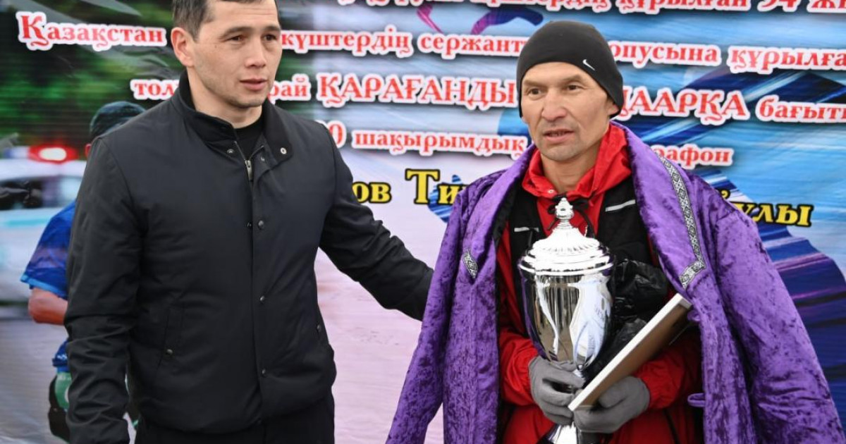 Қарағандылық сержант 200 шақырымға жүгіруден Қарулы Күштердің жаңа рекордын орнатты