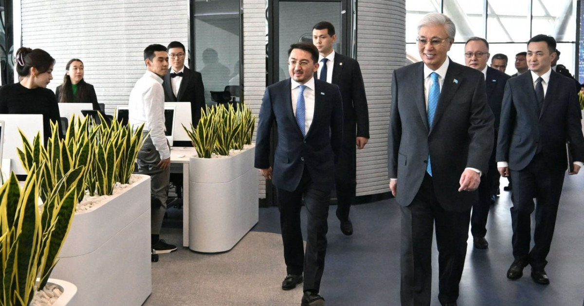 Қасым-Жомарт Тоқаев Alem.ai халықаралық жасанды интеллект орталығына барды