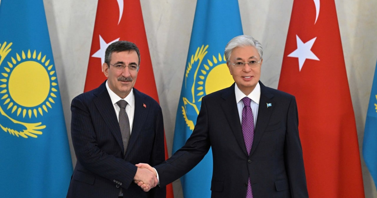 Қасым-Жомарт Тоқаев Түркияның Вице-президенті Джевдет Йылмазбен кездесті