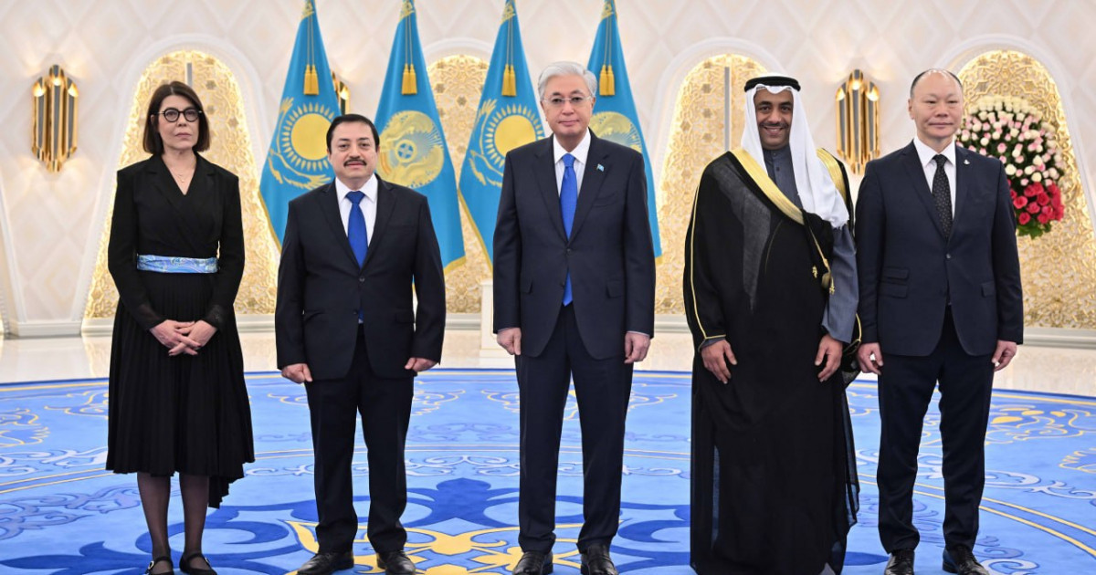 Мемлекет басшысы елшілерді қабылдады