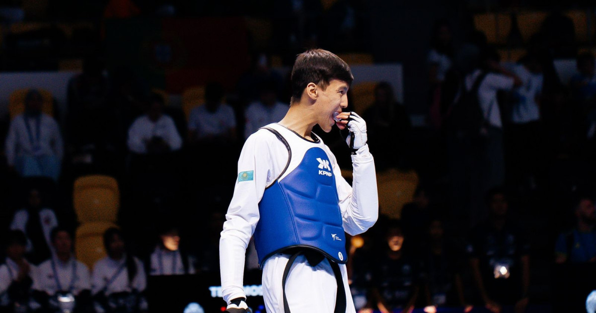 Таеквондошы Ислам Медетбай жасөспірімдер арасында Әлем чемпионатының қола жүлдегері атанды