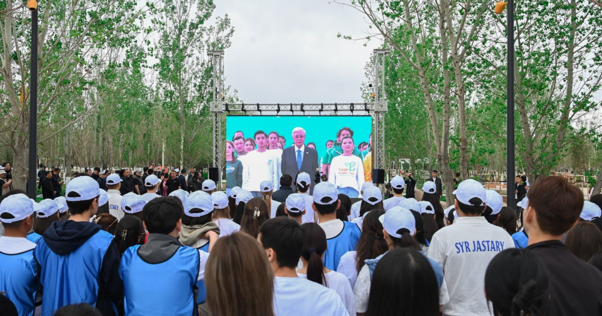 «Таза Қазақстан»: Қызылорда облысында 12 000 тал егілді