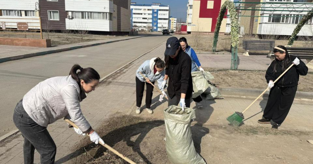 «Таза Қазақстан»: Ұлытауда 8 мың тоннадан астам қоқыс шығарылды