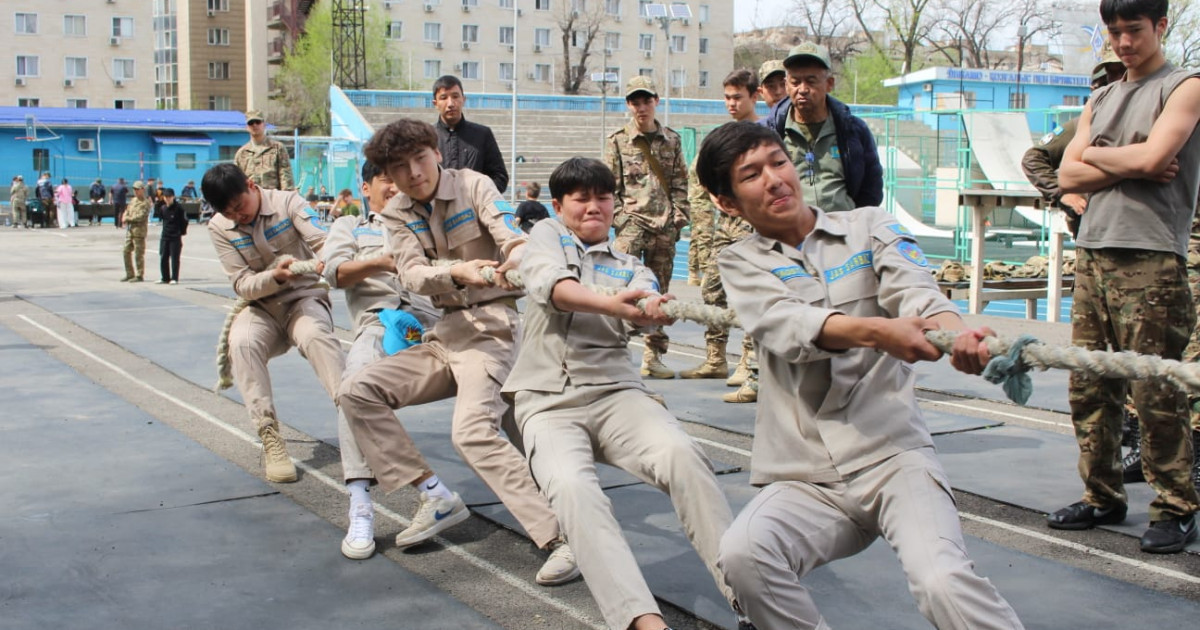 «Жас бүркіт – 2026» әскери-патриоттық жастар жиыны өтті